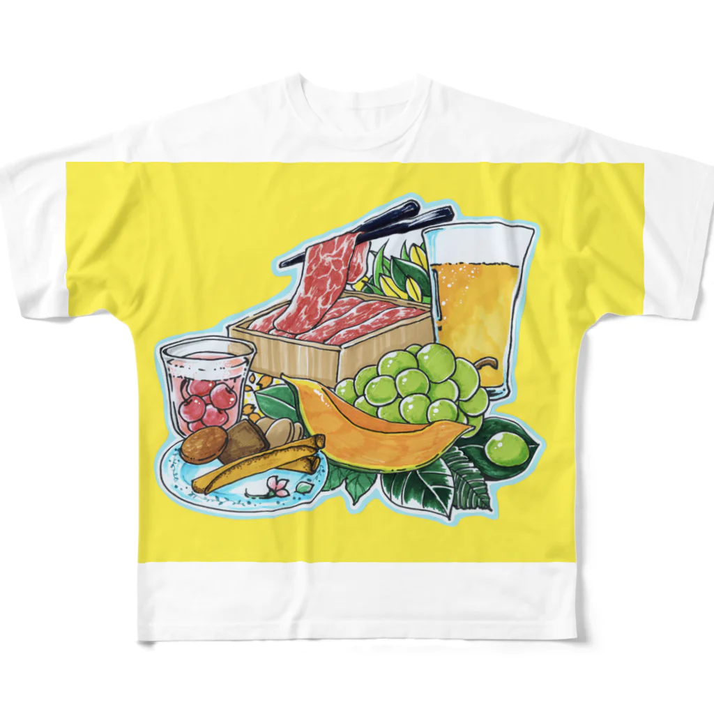 てたるのお中元ギフト All-Over Print T-Shirt