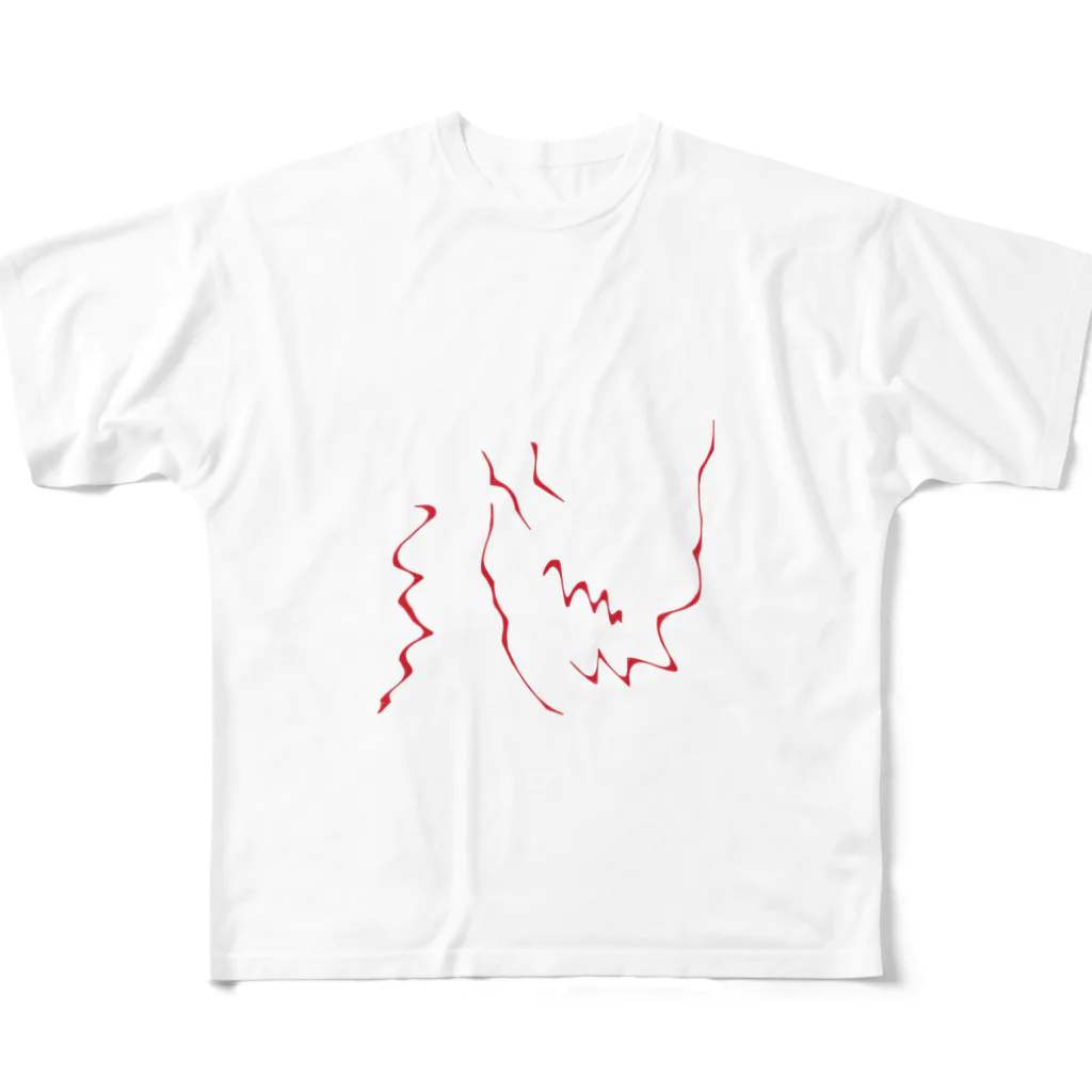 マジ文字ショップのバン All-Over Print T-Shirt