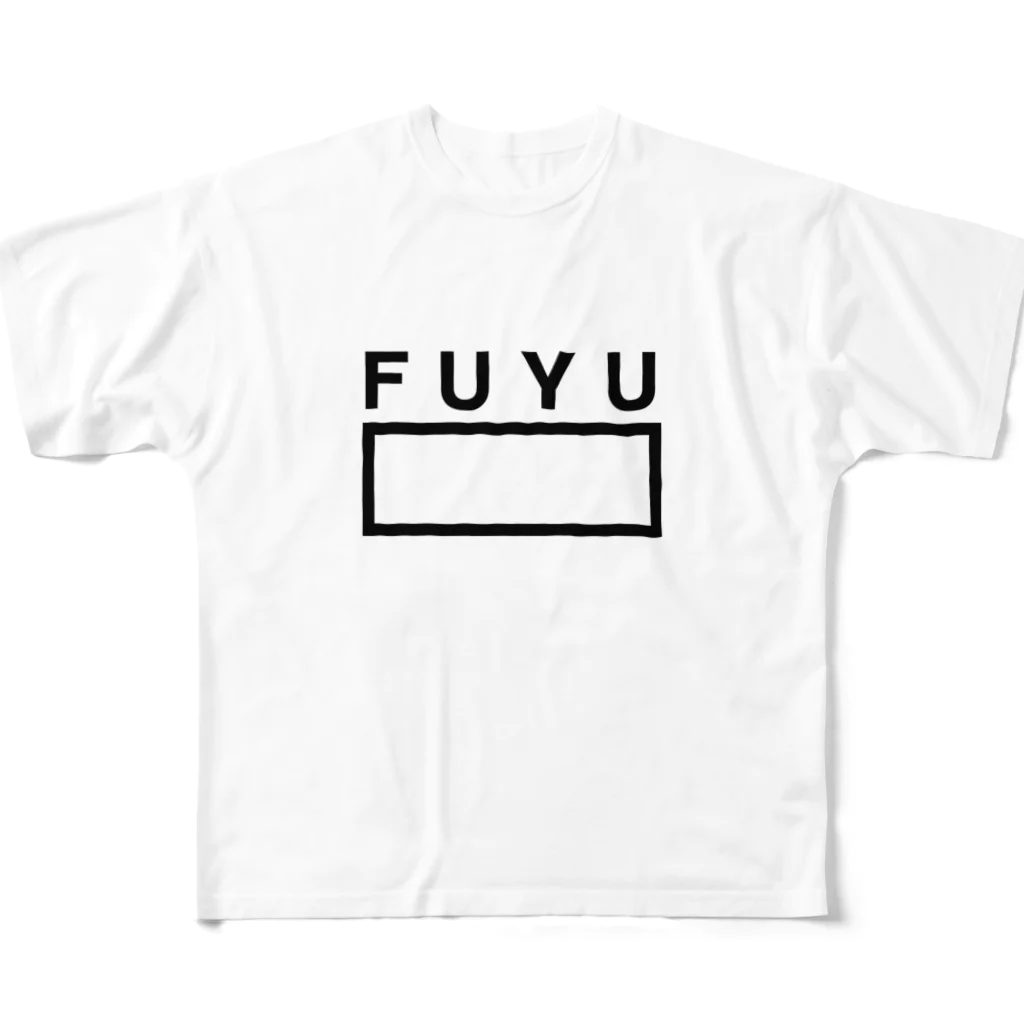 yuta_fujiokaのFUYU⬜︎ フルグラフィックTシャツ