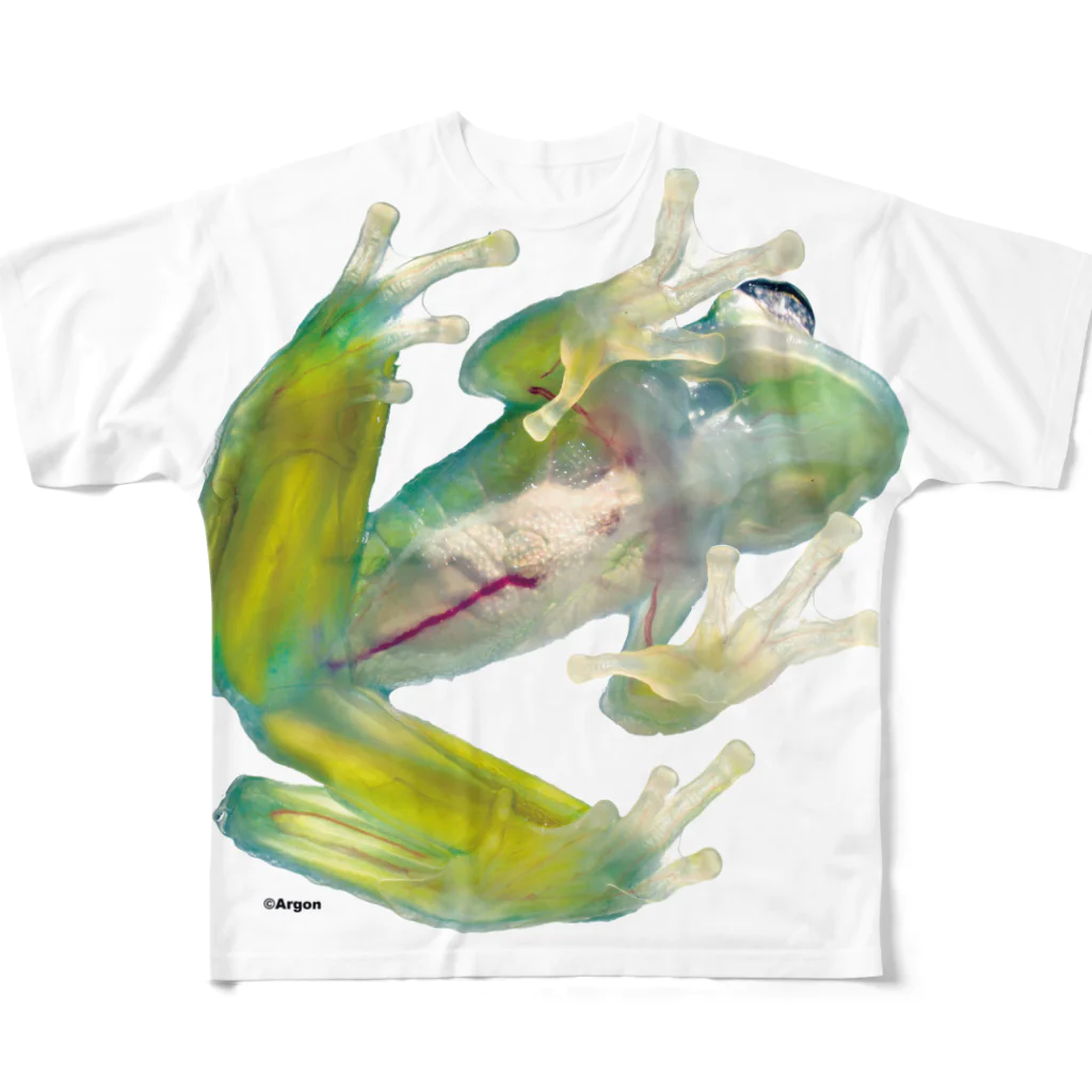 あるごんのアマガエルモドキの内臓 All-Over Print T-Shirt