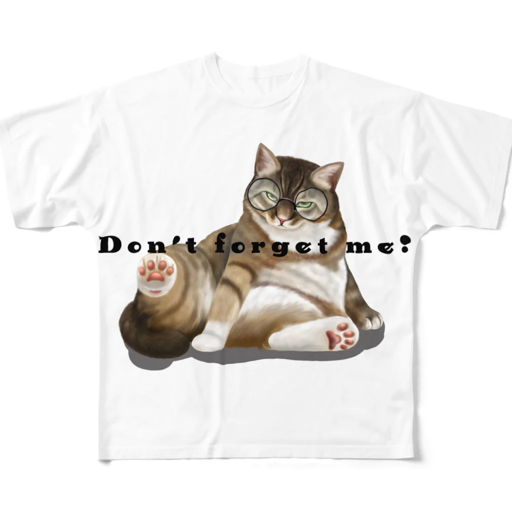 アトリエジルの猫の訴えVOL.1 フルグラフィックTシャツ