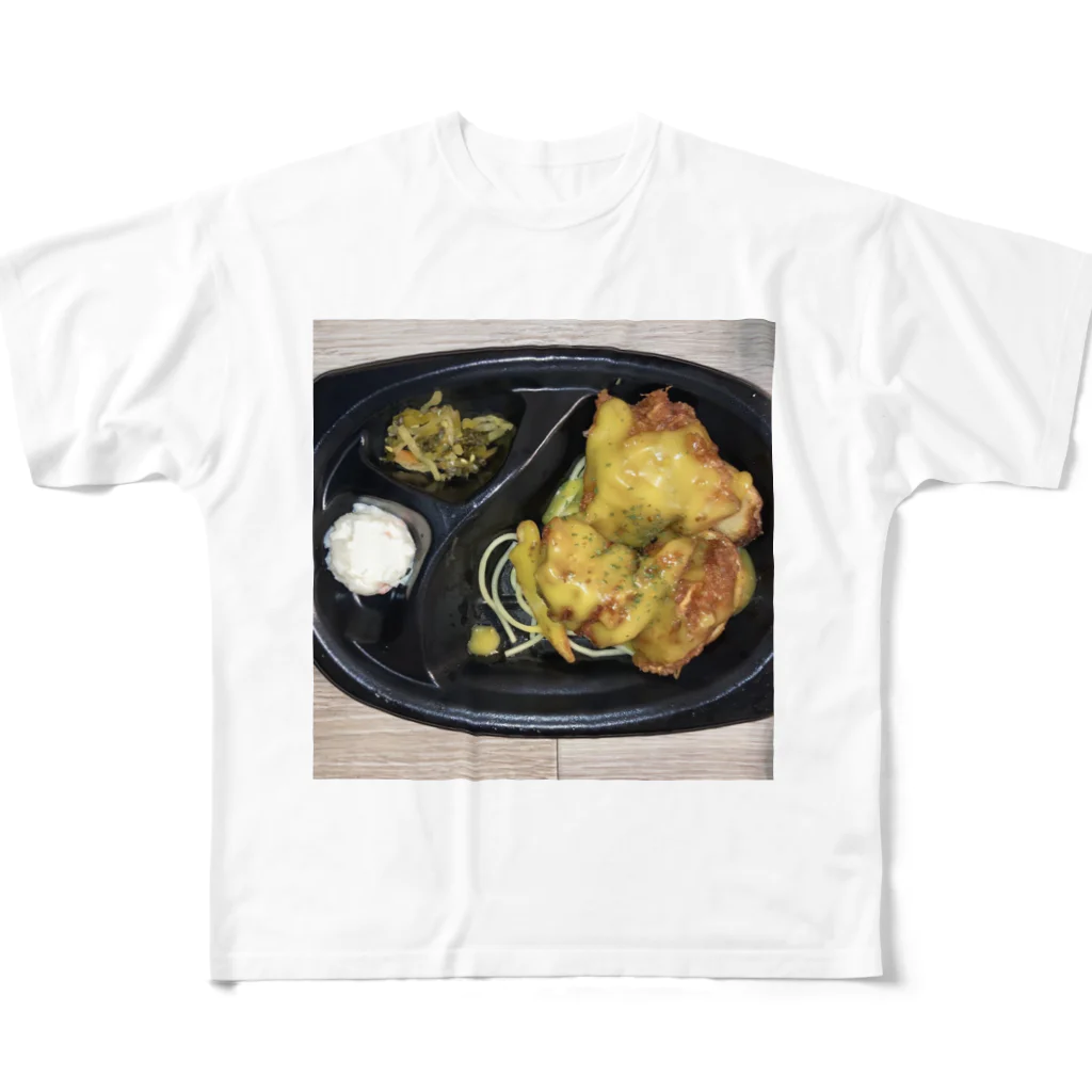 ミンミン商店の夜ご飯 フルグラフィックTシャツ