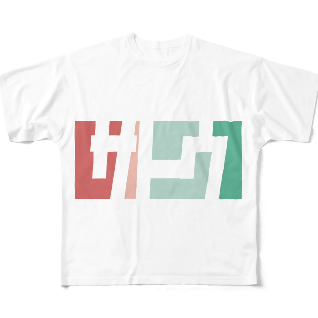 東京Tシャツ　〈名入れ・イニシャルグッズ〉のサトウさん名入れグッズ（カタカナ）難読？ 苗字  フルグラフィックTシャツ