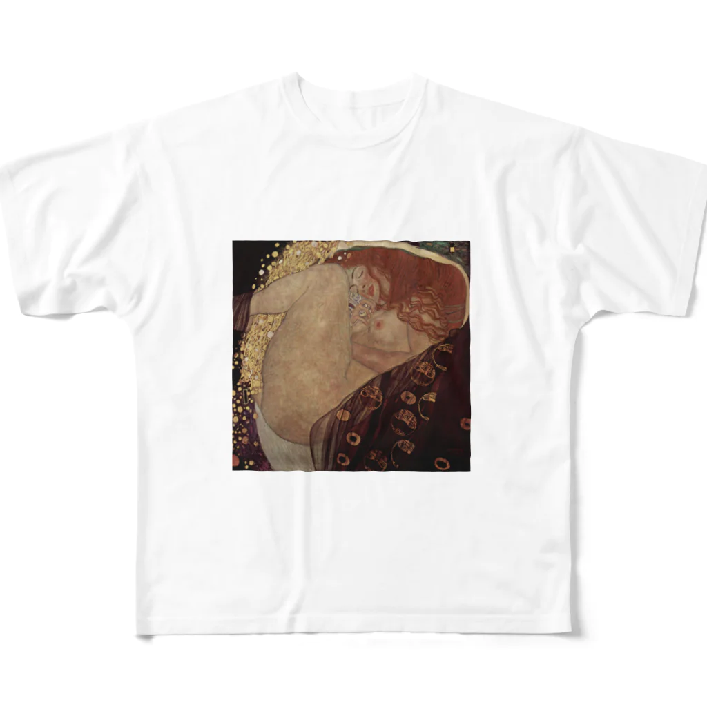 art-standard（アートスタンダード）のグスタフ・クリムト（Gustav Klimt） / 『ダナエ』（1907年 - 1908年） フルグラフィックTシャツ