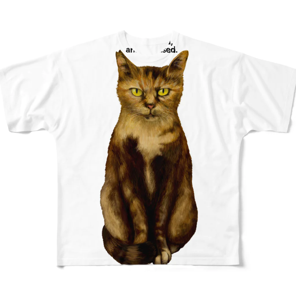 Washiemon and Ai-chan's ShopのTNR 愛ちゃん All-Over Print T-Shirt