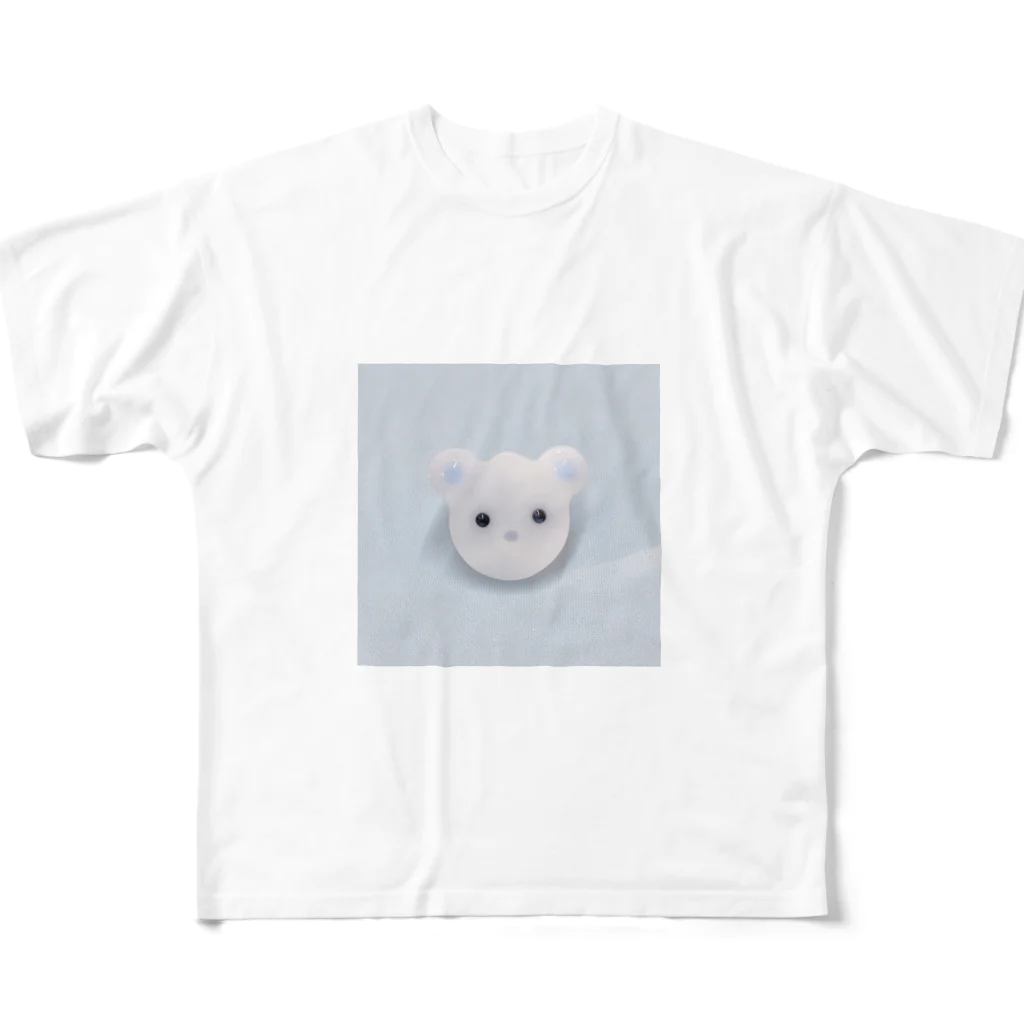 すいぞくかんの夢のしろくまちゃん All-Over Print T-Shirt