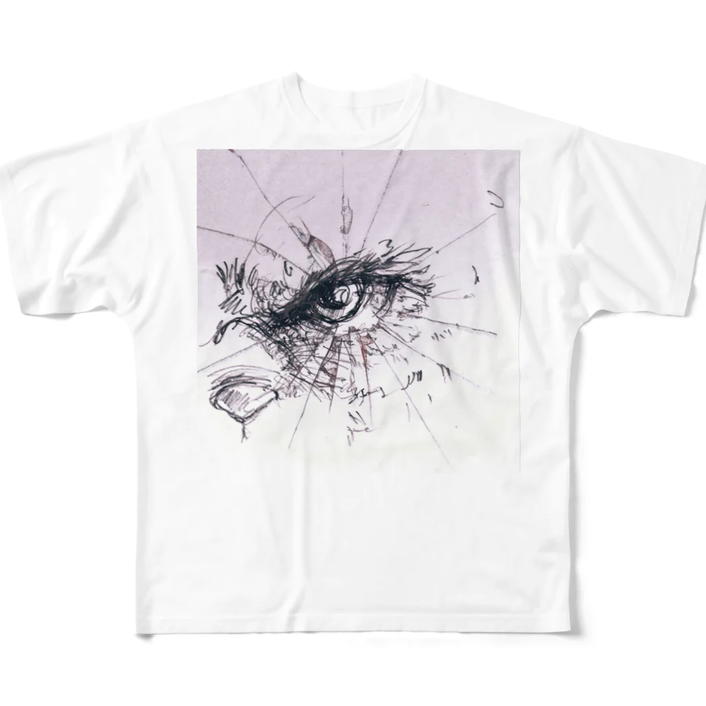 かるら屋太郎のThe Beast All-Over Print T-Shirt