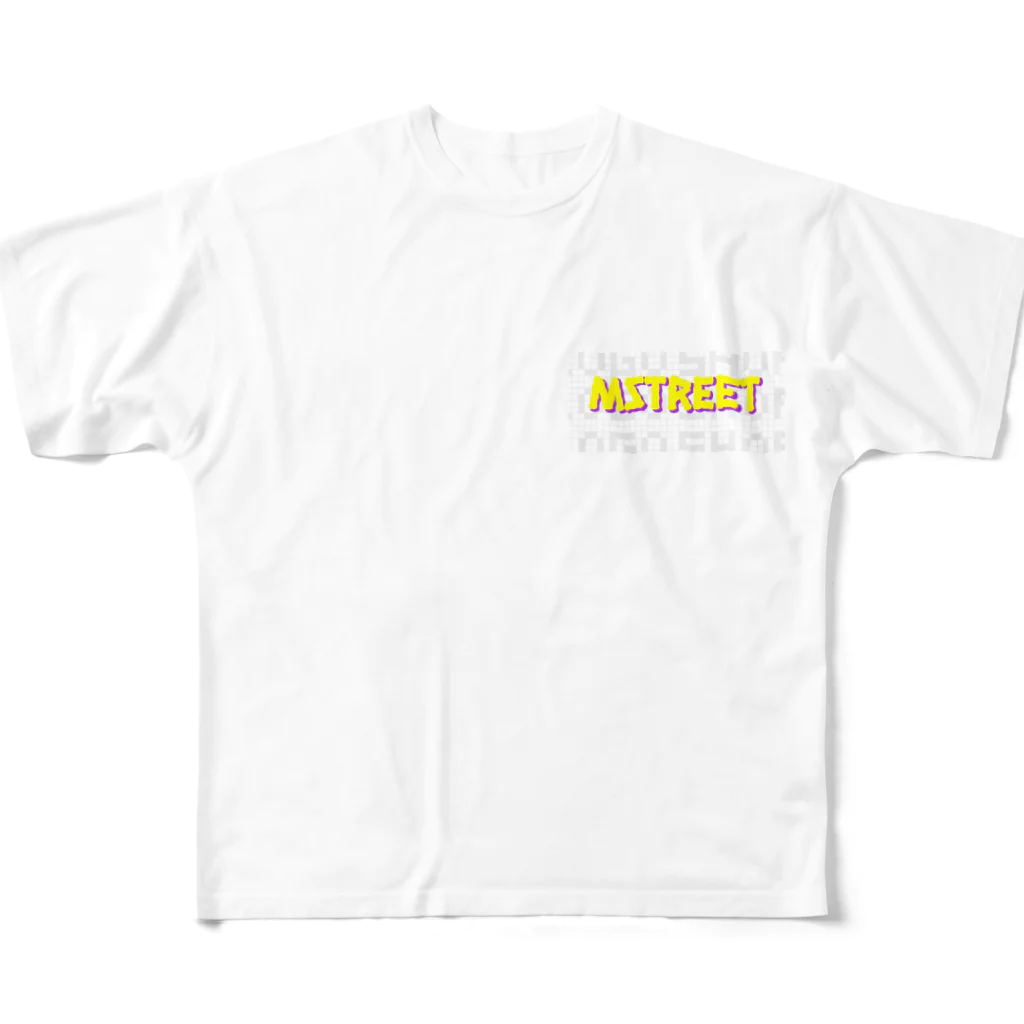 MSTREETのMストリート フルグラフィックTシャツ