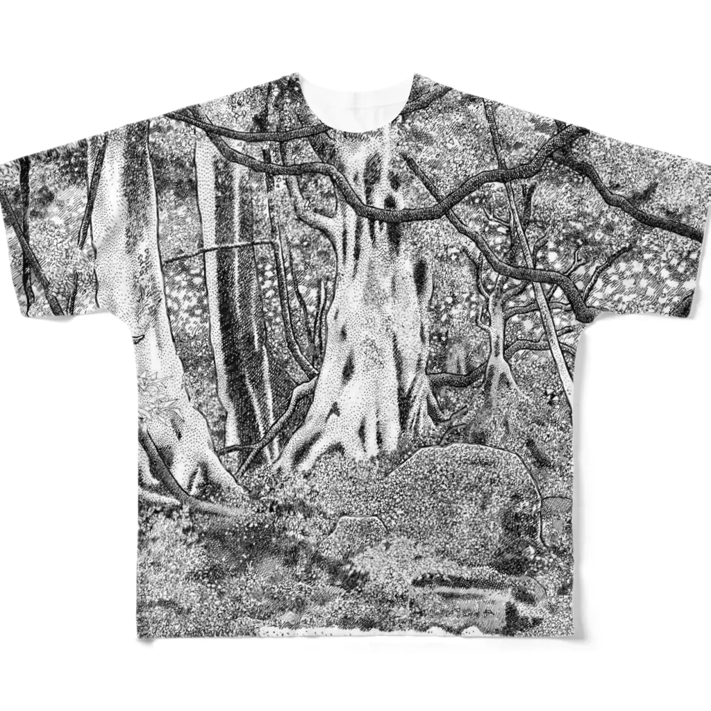 Robin Lindströmの森 All-Over Print T-Shirt