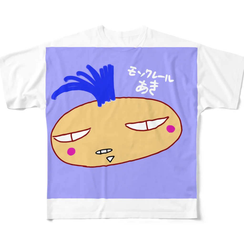 おじじなるらぶの♯💕モンクレールあき🎶💕愛の不時着w All-Over Print T-Shirt