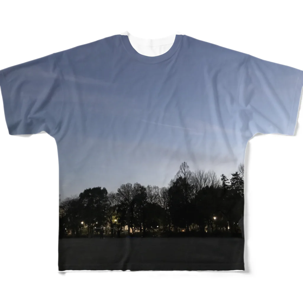 Rulisakiの空 フルグラフィックTシャツ