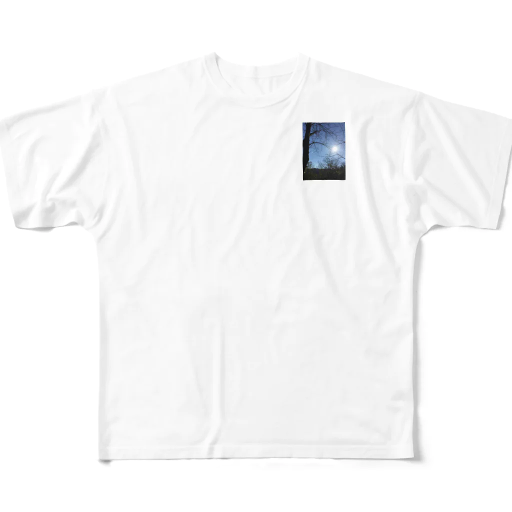 AIRSTANSEEのギラギラ フルグラフィックTシャツ