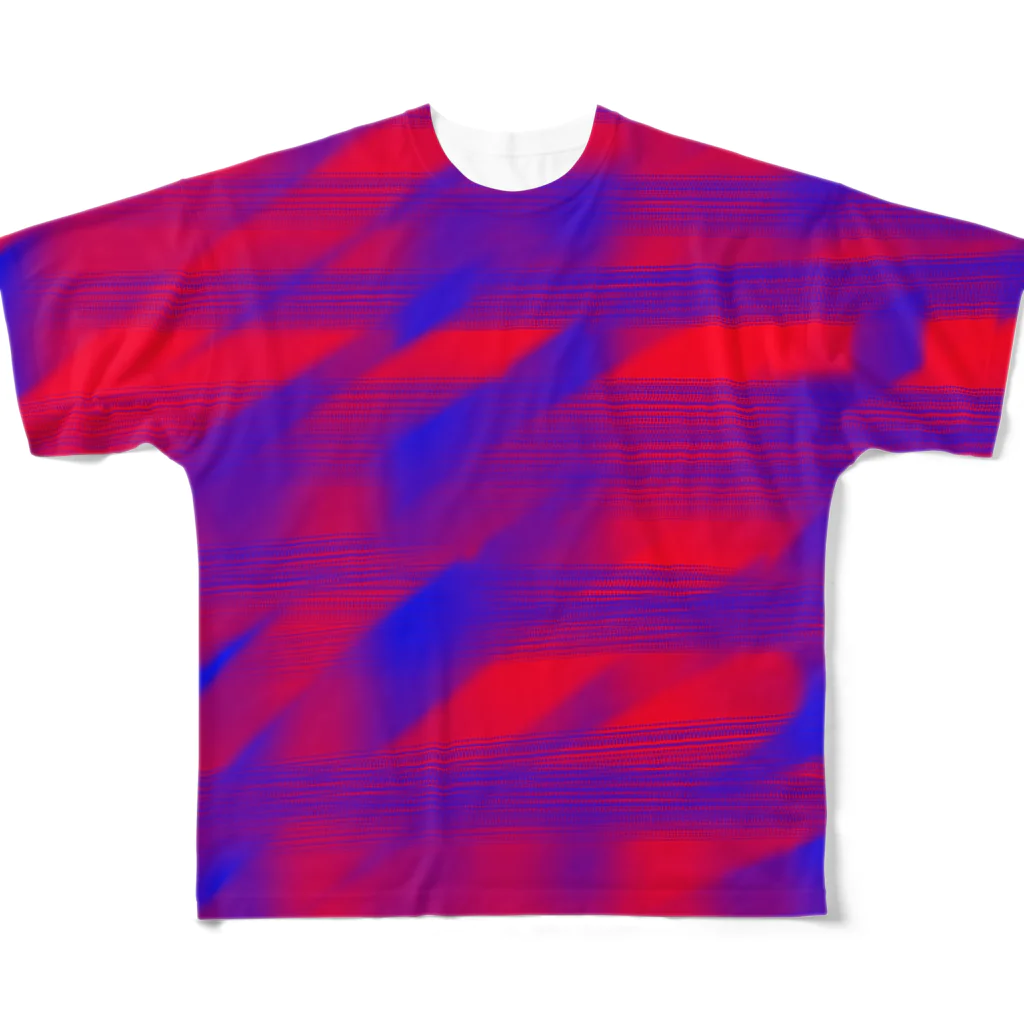 Clum bunchの血液 All-Over Print T-Shirt