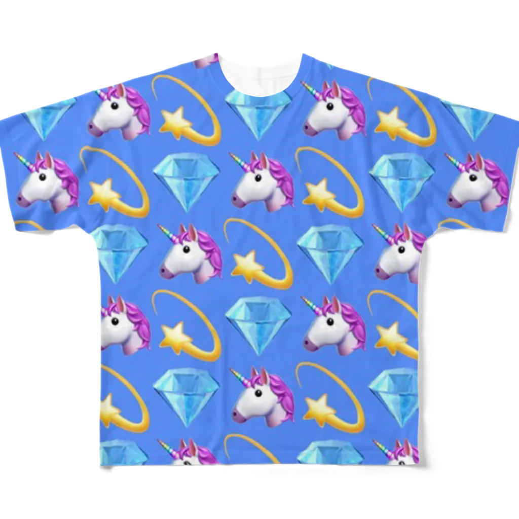 AmPOPのUNICORN All-Over Print T-Shirt