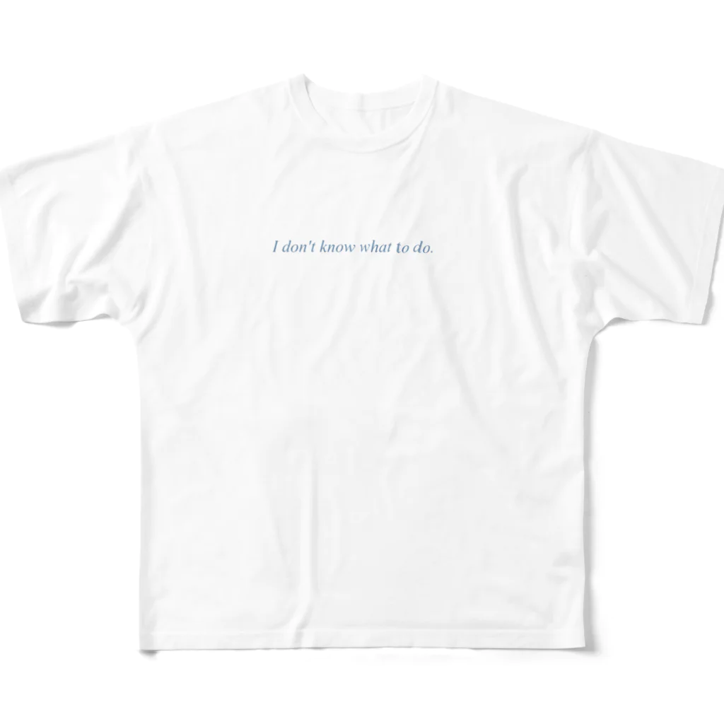 哲学科は生きていることが必修のN.Y.T.-sum hi-liteオマージュ フルグラフィックTシャツ