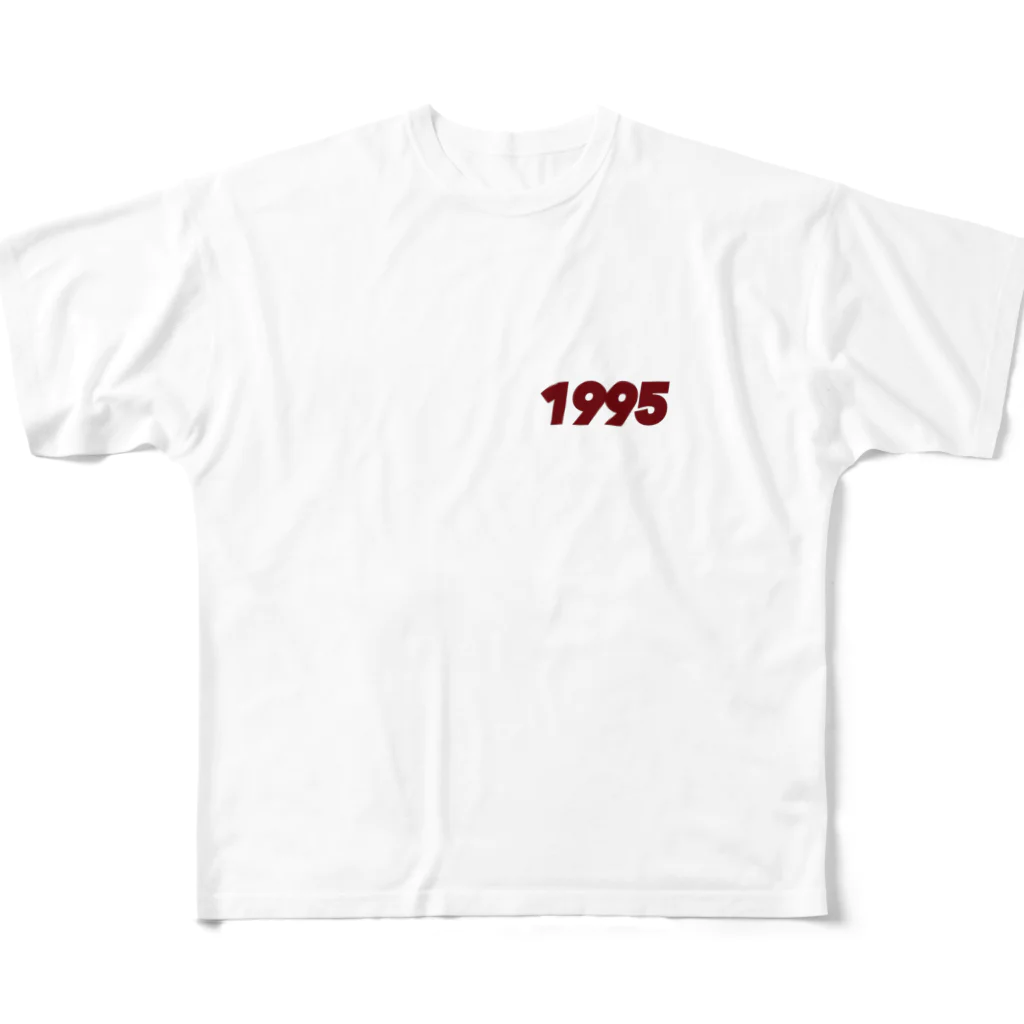 ずーずずの1995年生まれやさかい フルグラフィックTシャツ