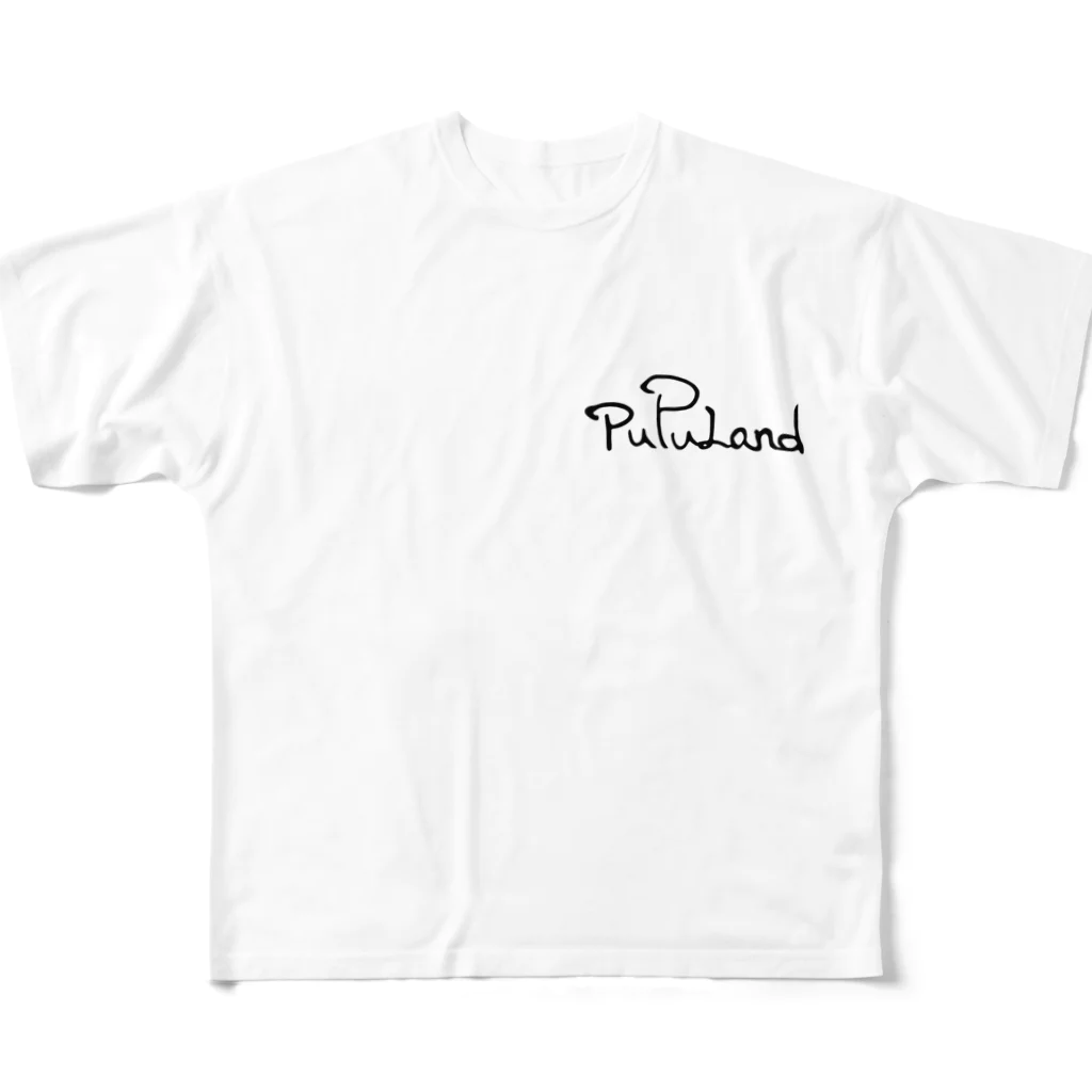 PuPuLandのpupusuke All-Over Print T-Shirt