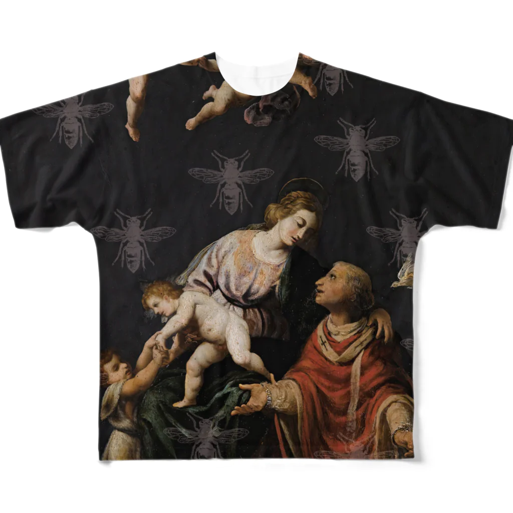 𝔅𝔢𝔢𝔩𝔷𝔢𝔟𝔲𝔟のBeelzebub(ベルゼブブ) 絵画 All-Over Print T-Shirt