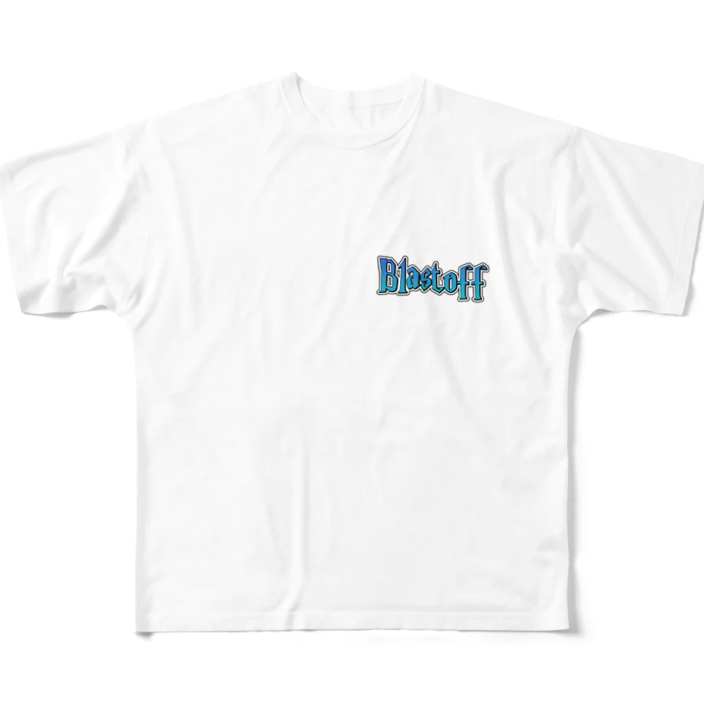 BlastoffのBlastoff   フルグラフィックTシャツ