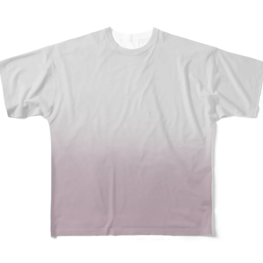 syuminoheyaのグラデーションTシャツ フルグラフィックTシャツ