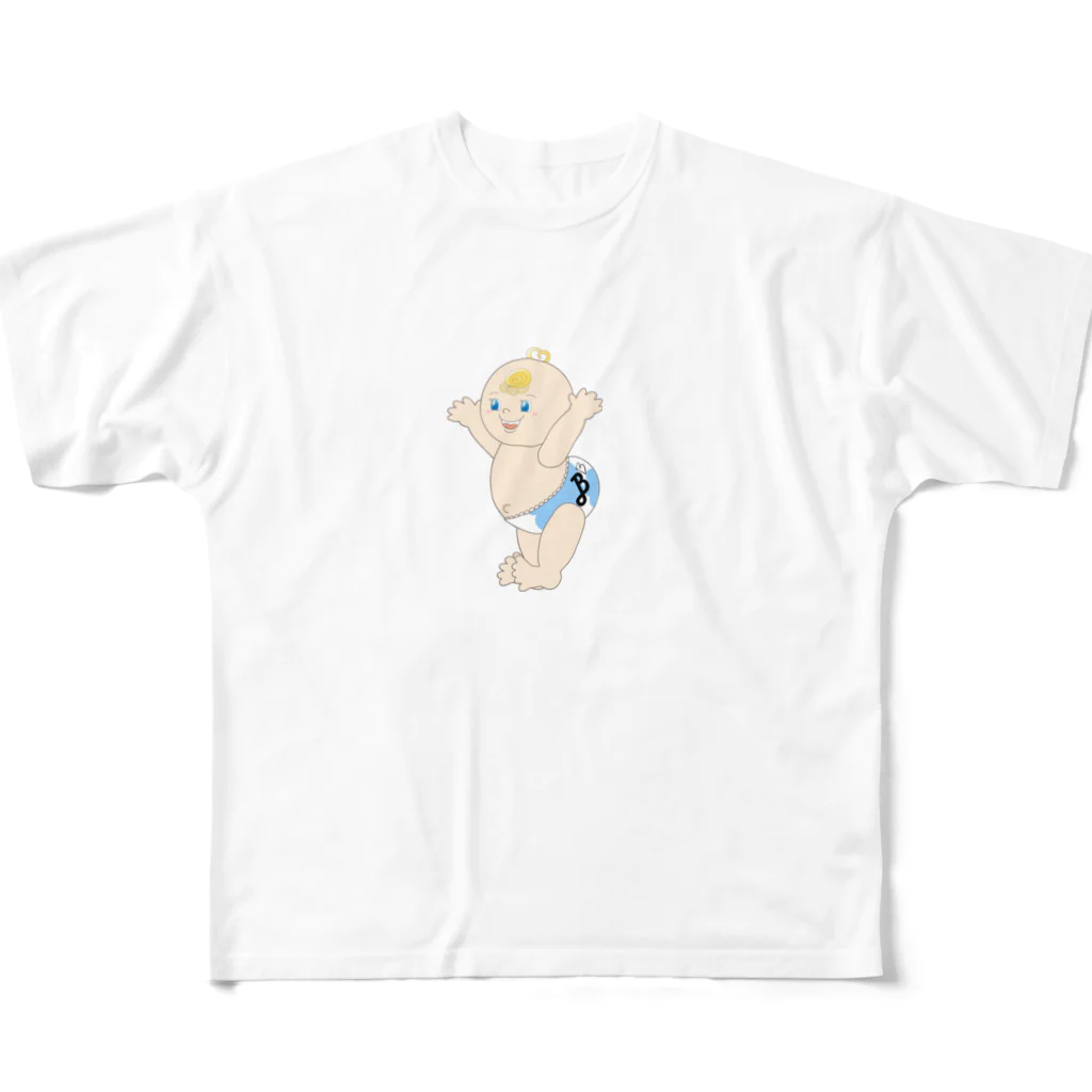 bigbaby shop'sのビッグベイビーTシャツ All-Over Print T-Shirt