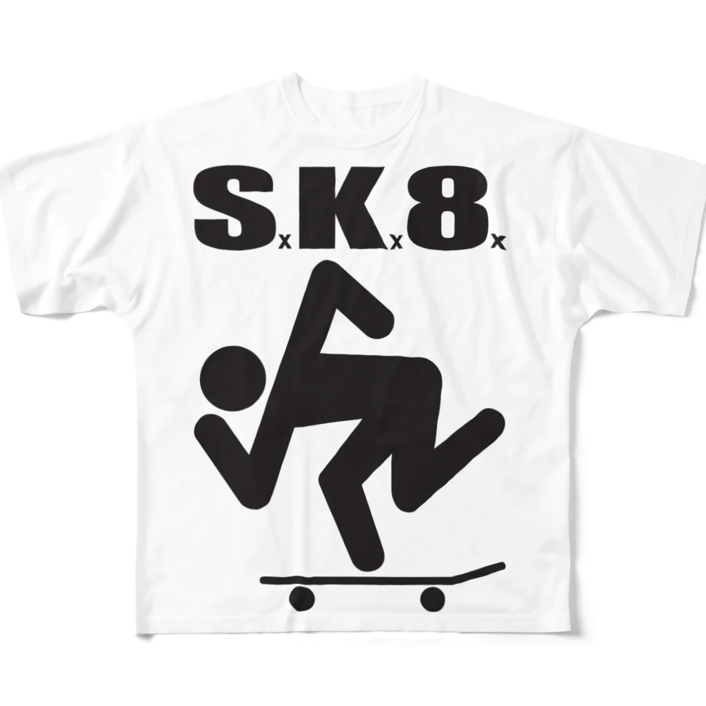 スペースブレインのSxKx8x All-Over Print T-Shirt