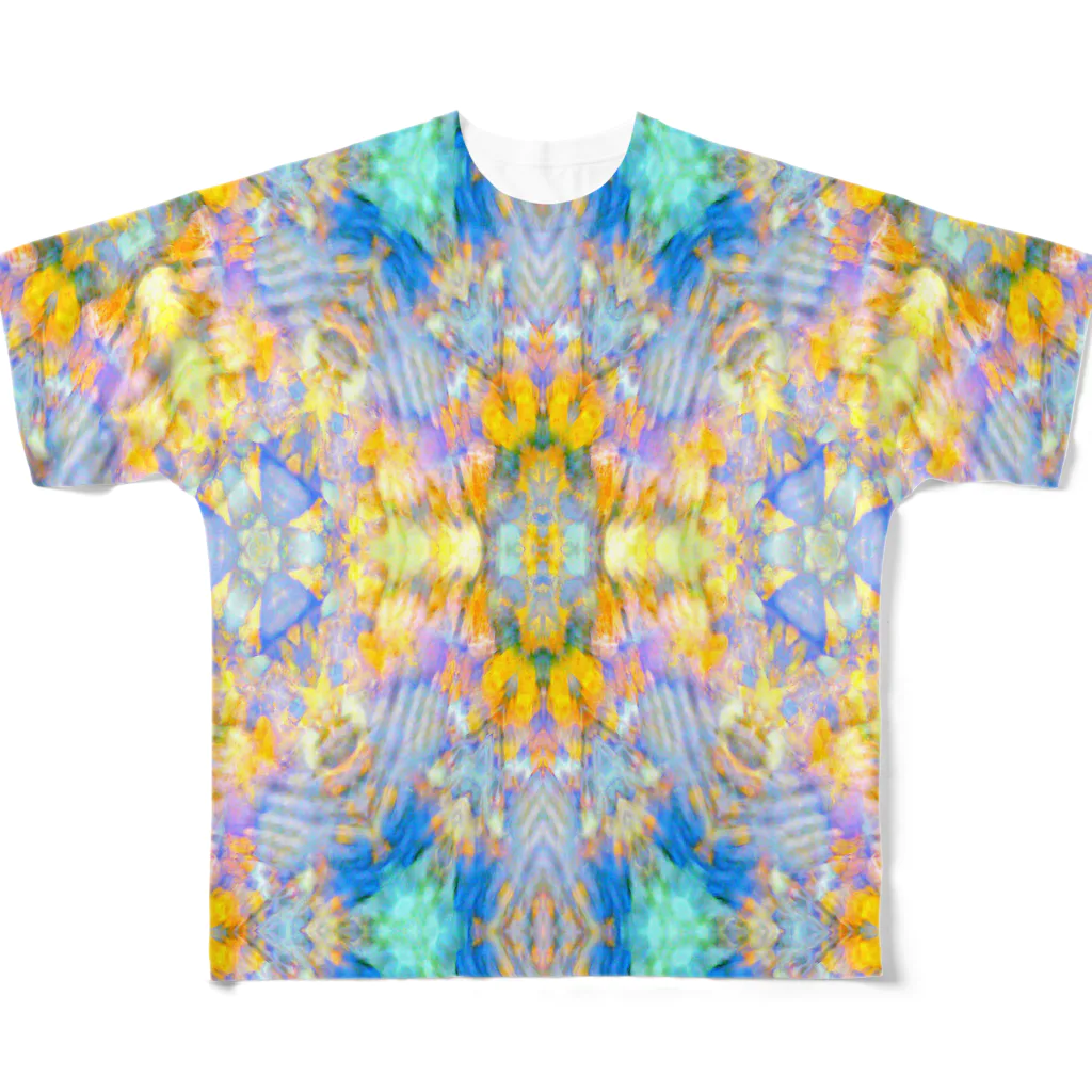 momenkoTWのThe Stone Flower All-Over Print T-Shirt