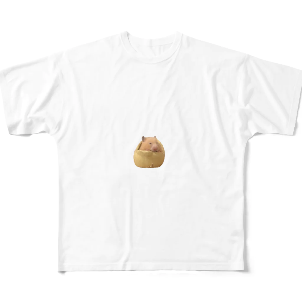 ぽちのまったりぽち All-Over Print T-Shirt