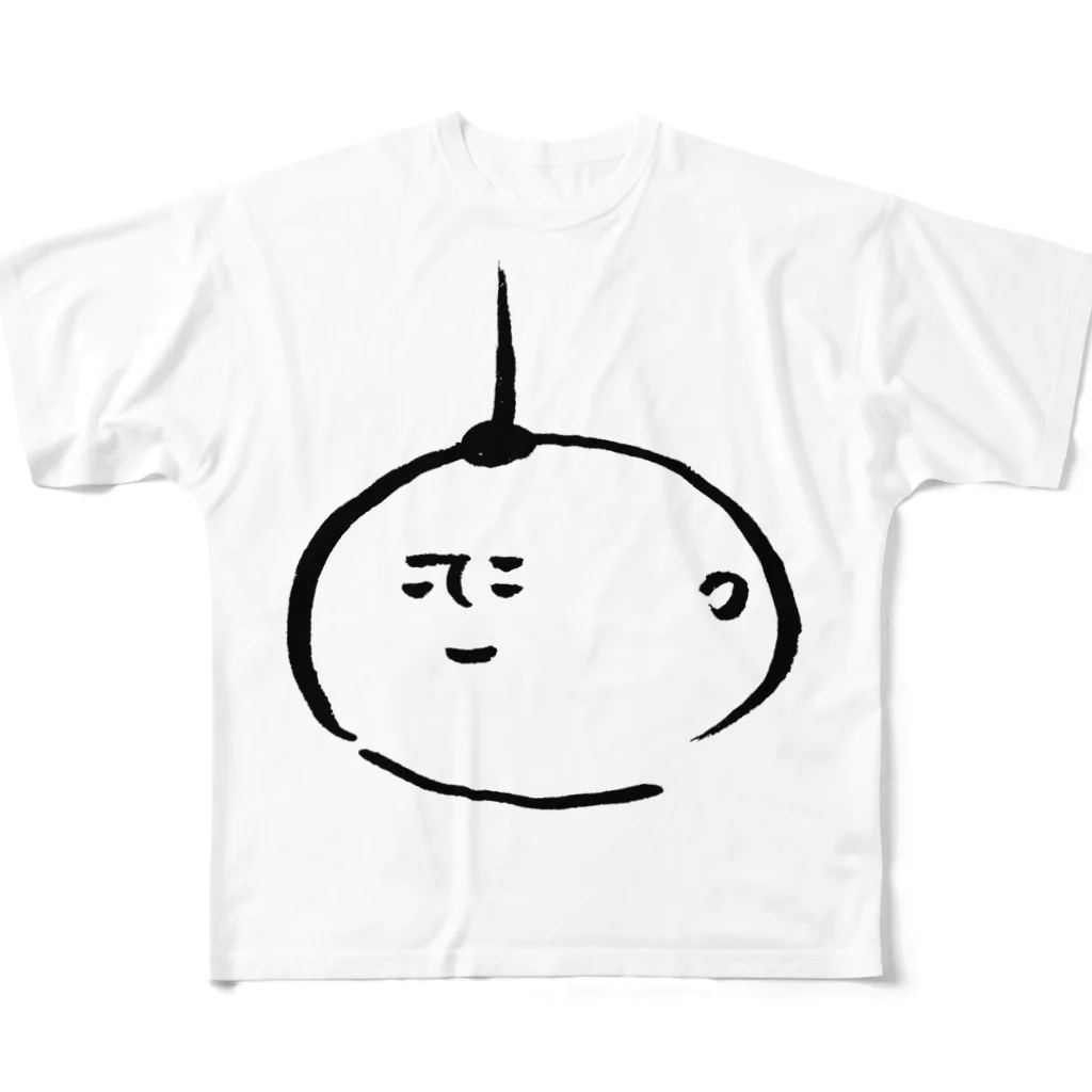 shiiiiiiiibaのピンチョス君 フルグラフィックTシャツ