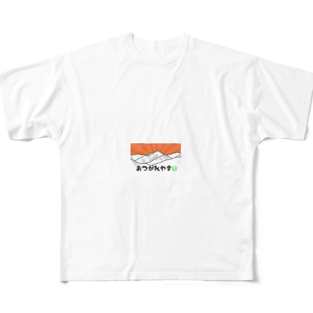 Echizenyahyocoのおつかれやま！ All-Over Print T-Shirt