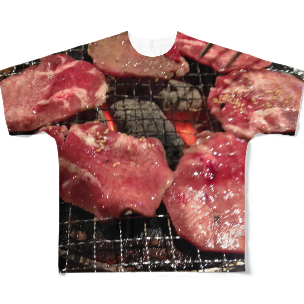 宮城🇯🇵の焼肉ケース All-Over Print T-Shirt