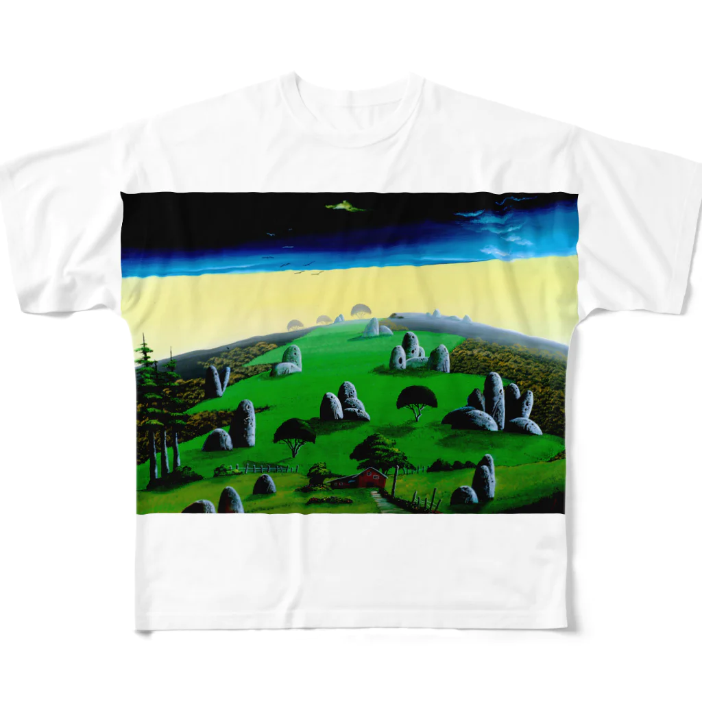 Isseyの奇岩の丘 All-Over Print T-Shirt