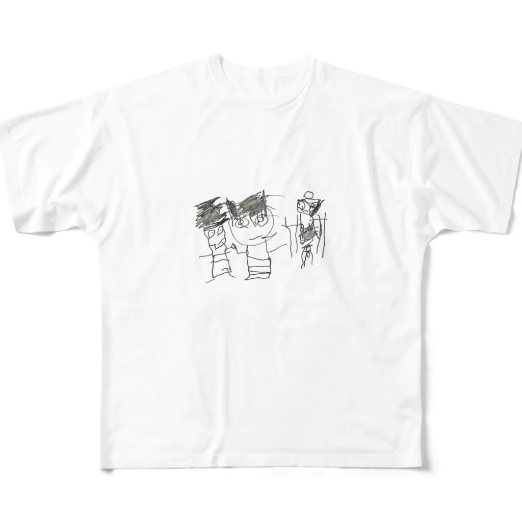 naka_maのちるどれん フルグラフィックTシャツ