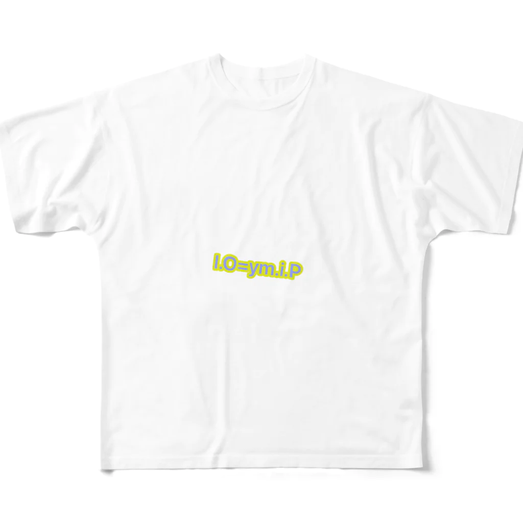 パヒトリのio=ymip フルグラフィックTシャツ