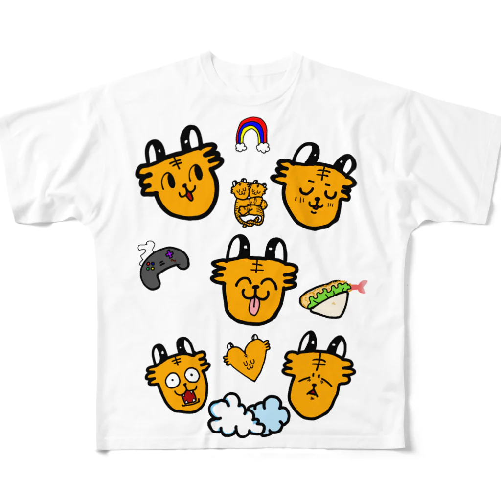 わりかし深夜テンションマーケットのきみのせかい All-Over Print T-Shirt