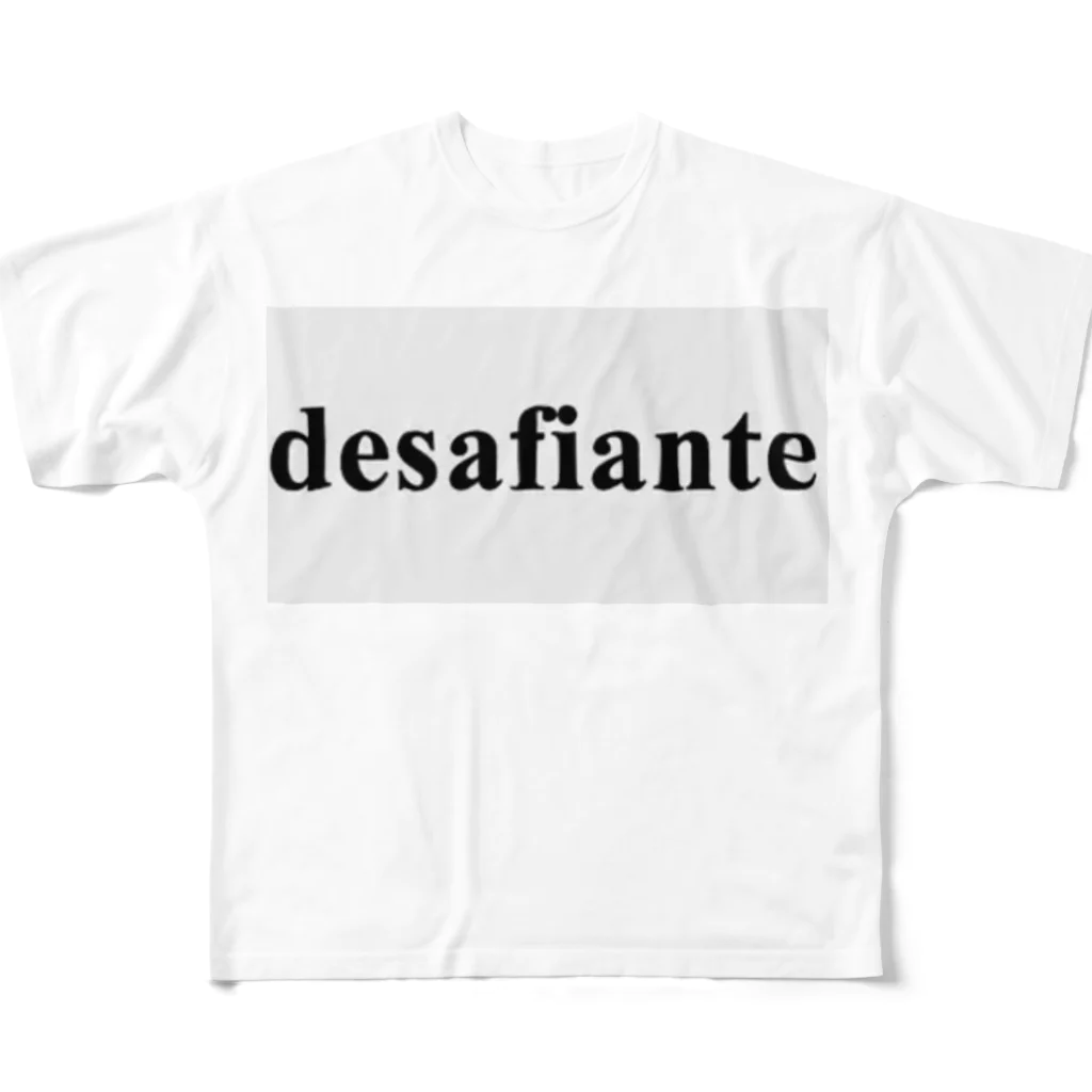 shopdesafianteのdesafiante フルグラフィックTシャツ