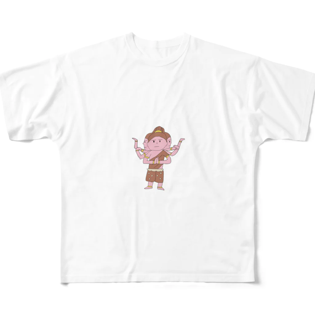 遊庵のアシュラくん All-Over Print T-Shirt