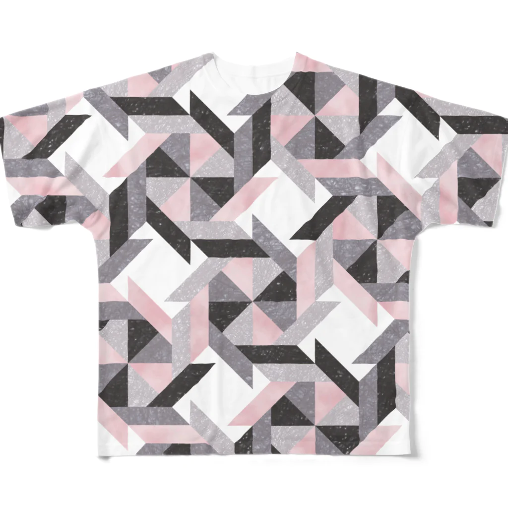toricolleのSyuriken⭐︎ハッポウシュリケン All-Over Print T-Shirt
