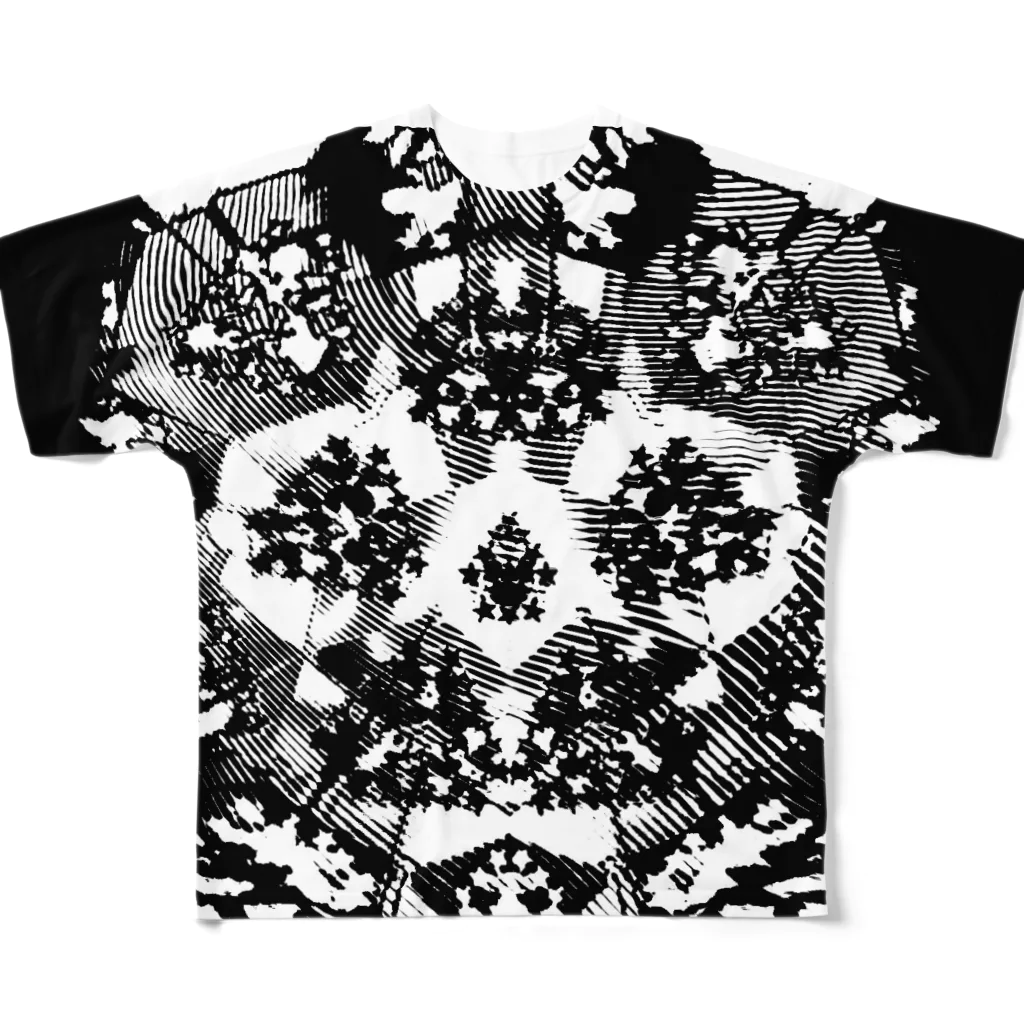 【雨の日曜日】のkaleidoscope PANDA フルグラフィックTシャツ