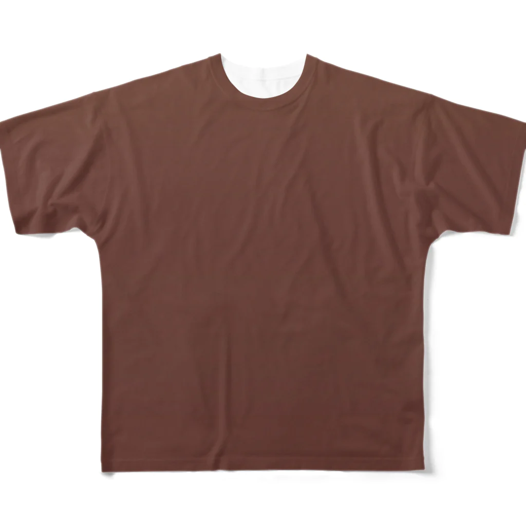 ぽぬぞぬのグラデーション Garnet Marron フルグラフィックTシャツ