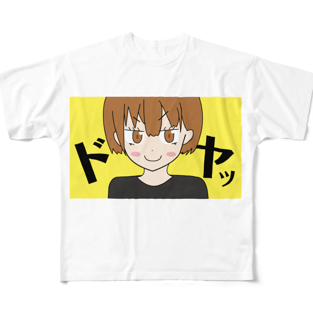 amagasaのドヤッ フルグラフィックTシャツ