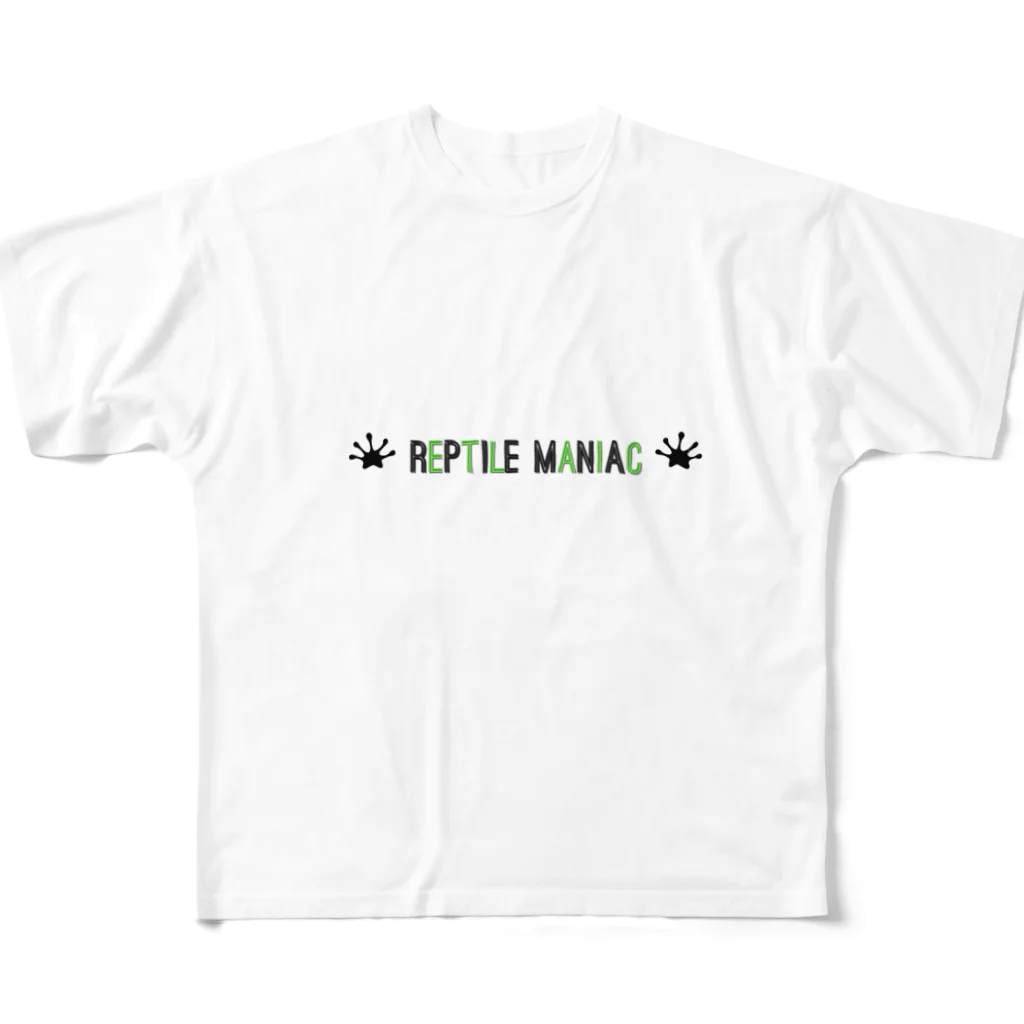 ☆romi romi☆のreptile maniac All-Over Print T-Shirt