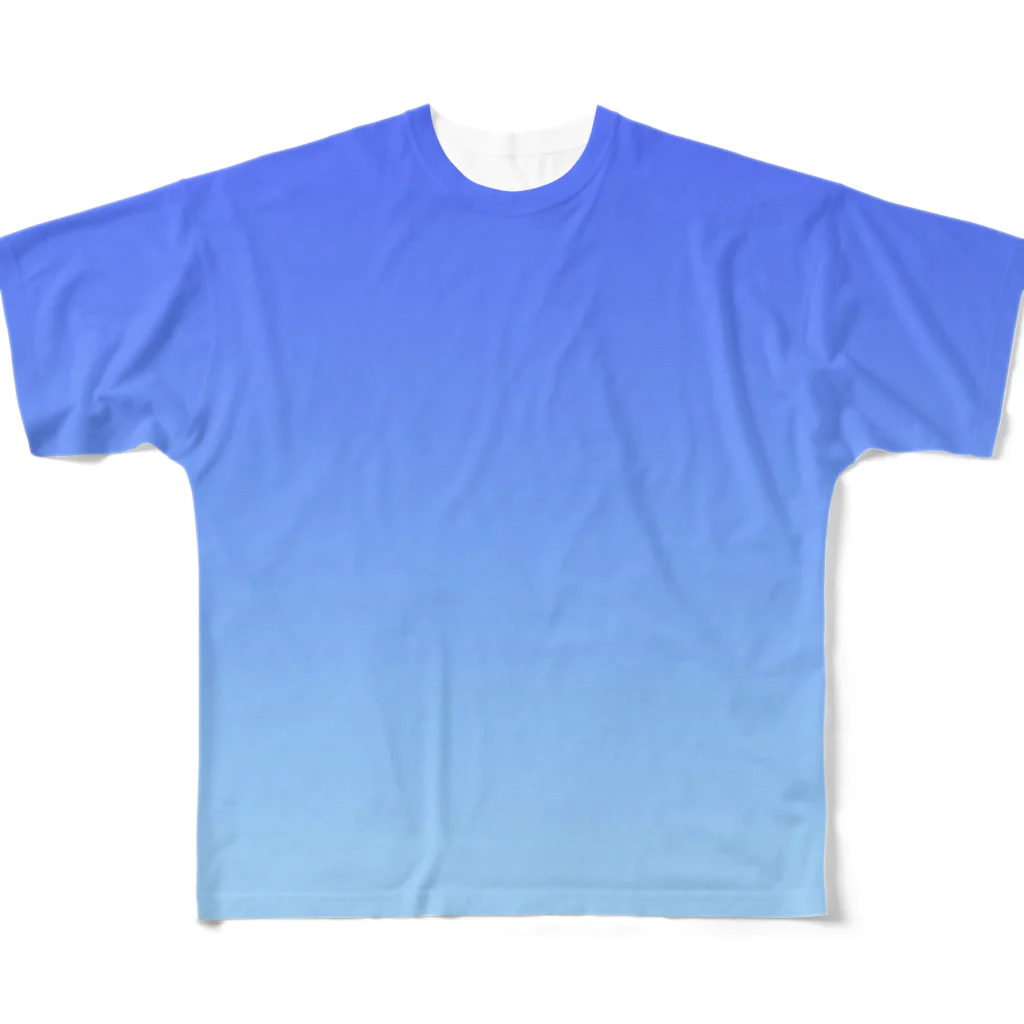 ぽぬぞぬのグラデーション Soft Guide All-Over Print T-Shirt