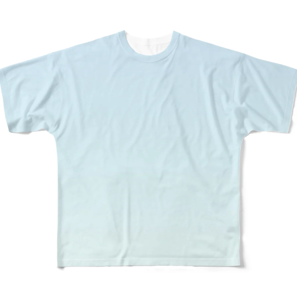 ぽぬぞぬのグラデーション Deep Sea Parfait All-Over Print T-Shirt