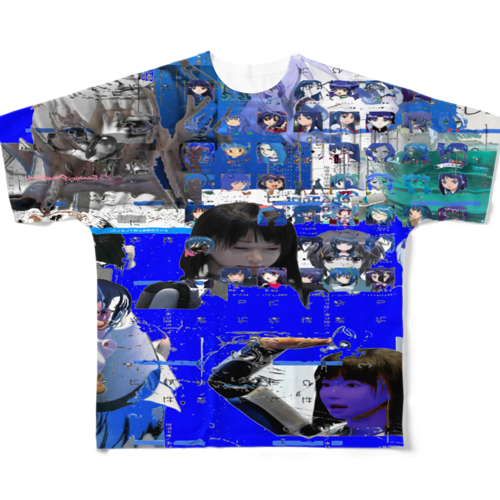 算数のＡＩの女の子 All-Over Print T-Shirt