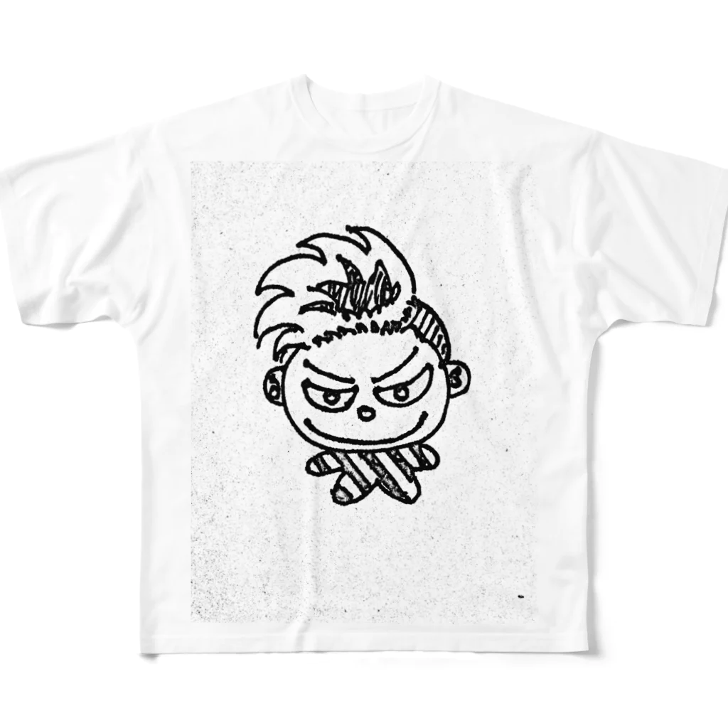 いのティ(   ˙-˙   )の8810smile All-Over Print T-Shirt