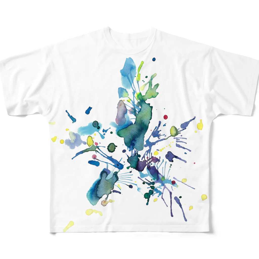 Kondo Hitomi Online ShopのStar フルグラフィックTシャツ