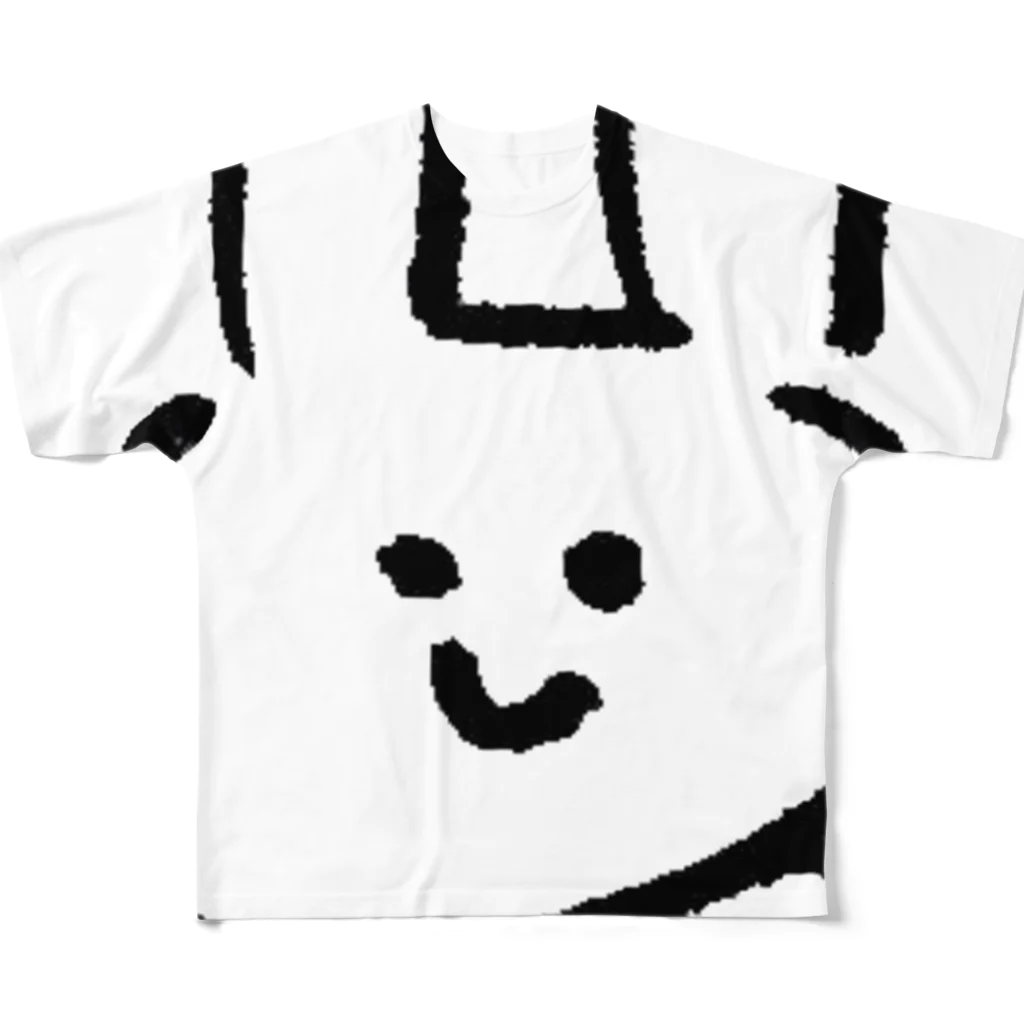 eKaのうさぎさん All-Over Print T-Shirt