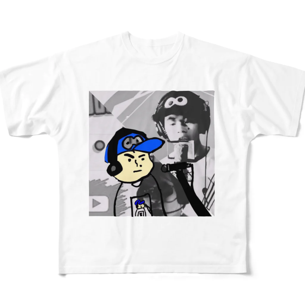 S・KENTA official shopのS・KENTA【リスナーさんからのデザイン】 All-Over Print T-Shirt