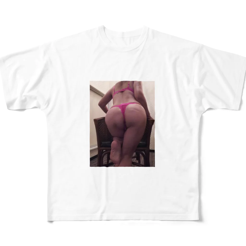 AV松本けいこ新宿「月の真珠」におります！のTローズヒップ All-Over Print T-Shirt